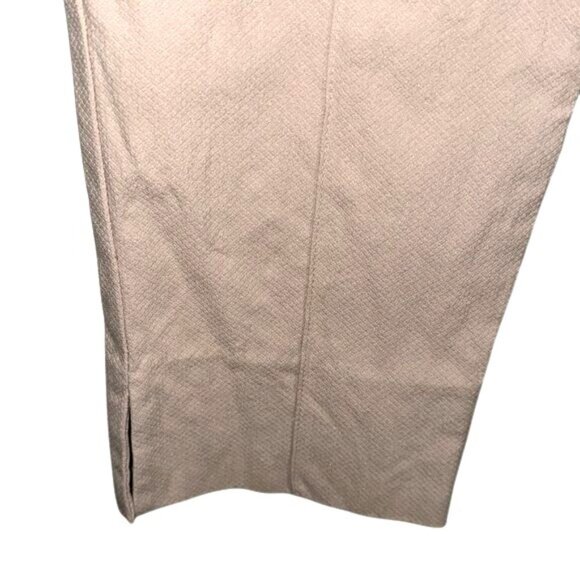 Ellen Tracy Womens Beige Slim Fit Trousers US L - Picture 6 of 9